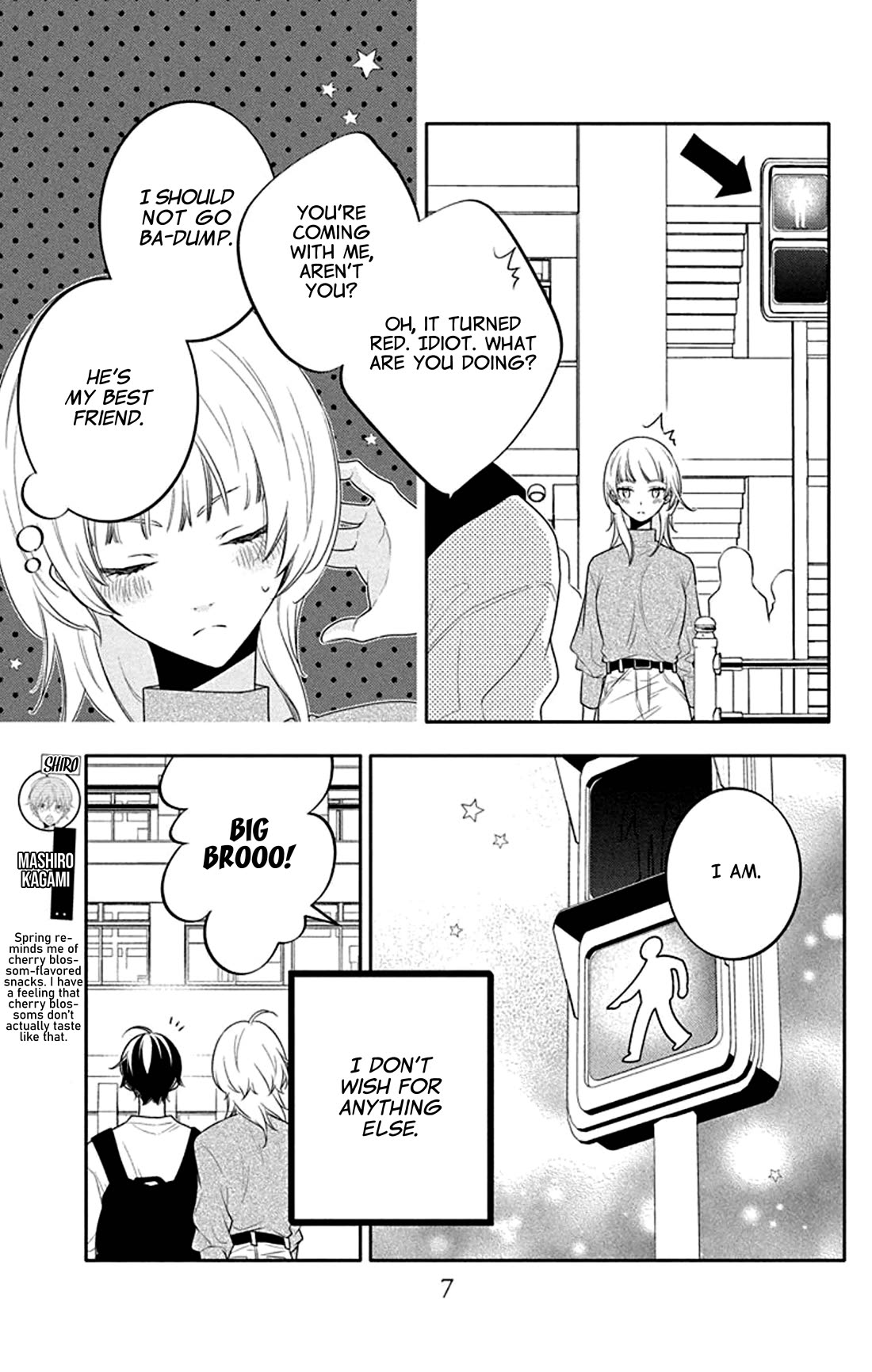 Koi Ni Mudaguchi - Chapter 26: Ba-Dump And Green.