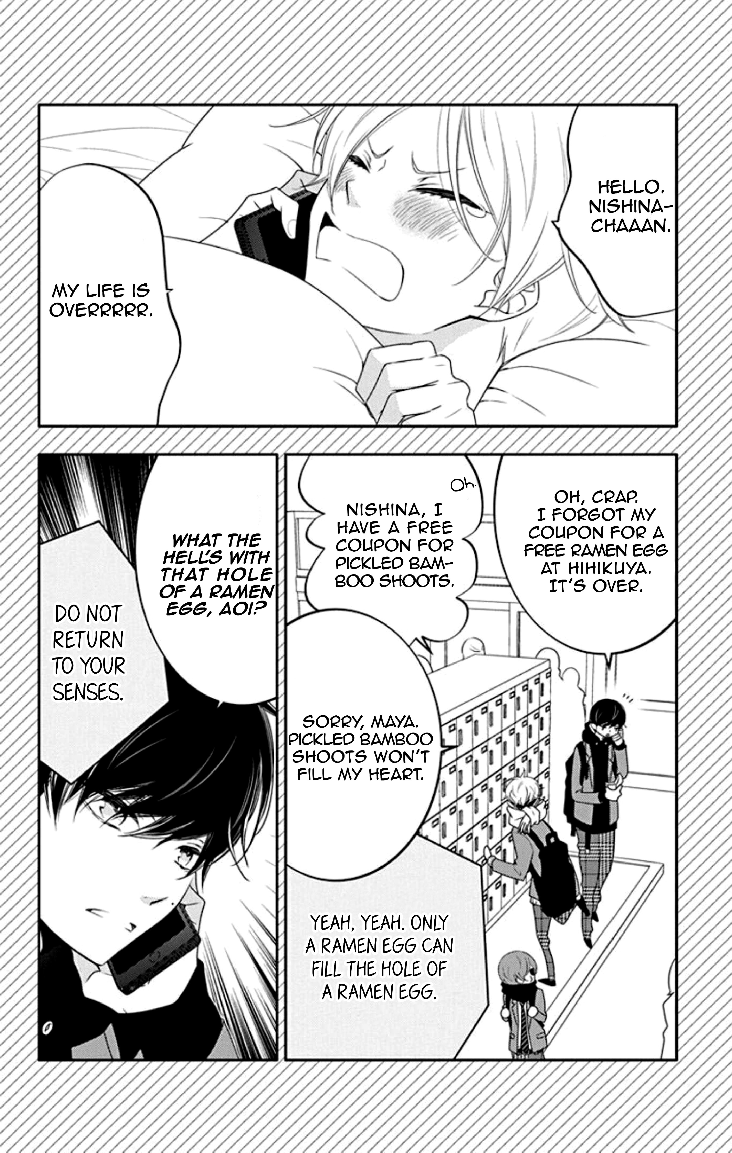 Koi Ni Mudaguchi - Vol.3 Chapter 13: Brother Complex And Halfsies.