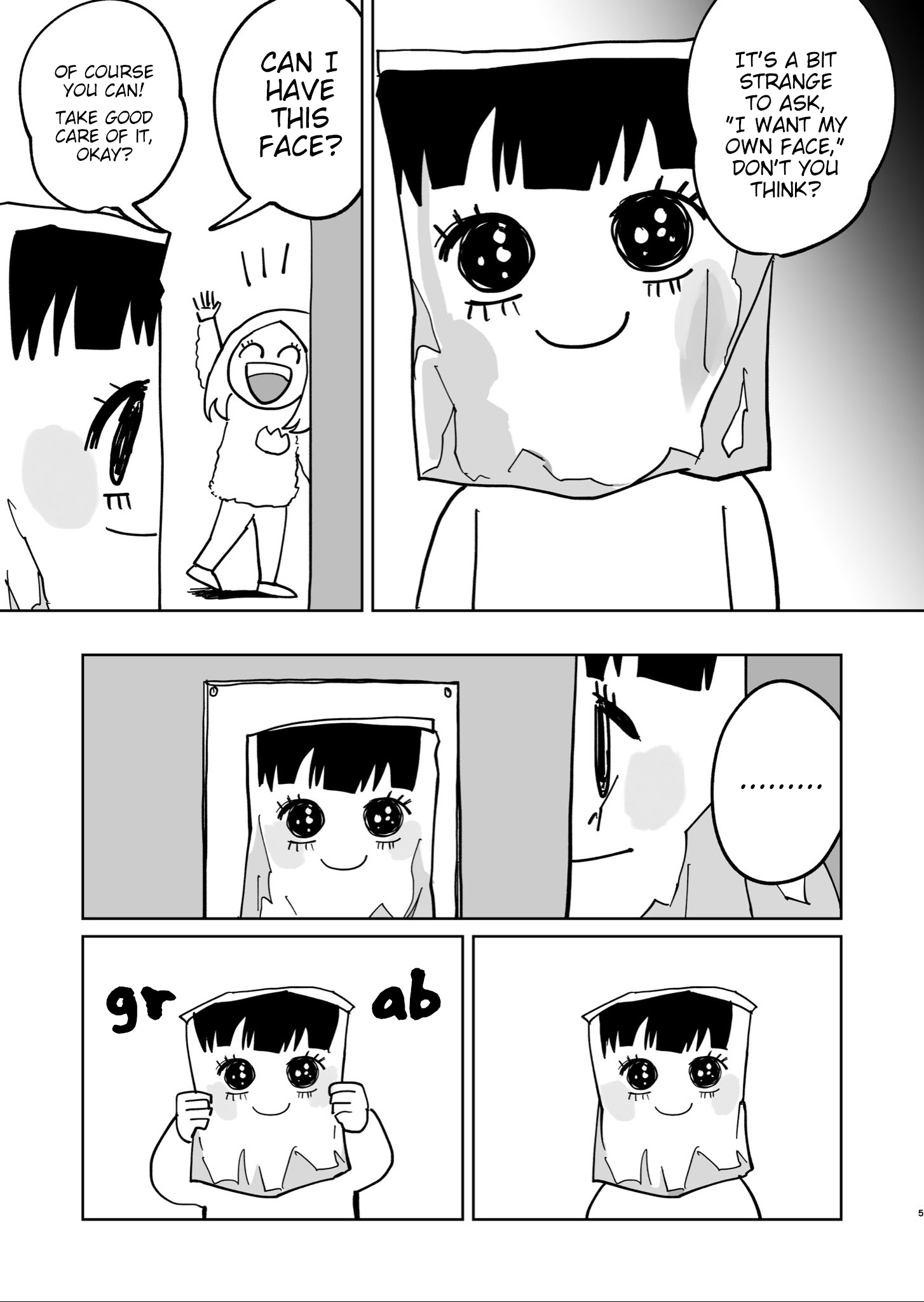 Kaya-Chan Wa Kowakunai Extras - Vol.1 Chapter 2: While Playing With Paper Bags...