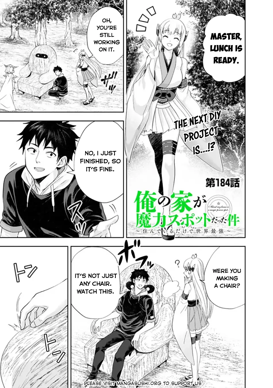 Ore No Ie Ga Maryoku Spot Datta Ken – Sundeiru Dake De Sekai Saikyou - Vol.14 Chapter 184