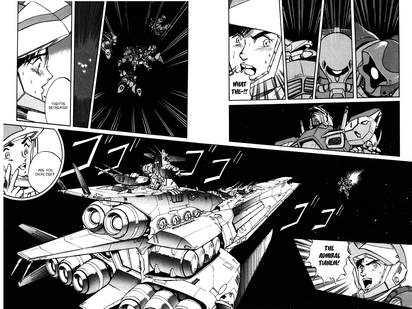 Kidou Senshi Gundam F90 - Vol.1 Chapter 2 : Defeat