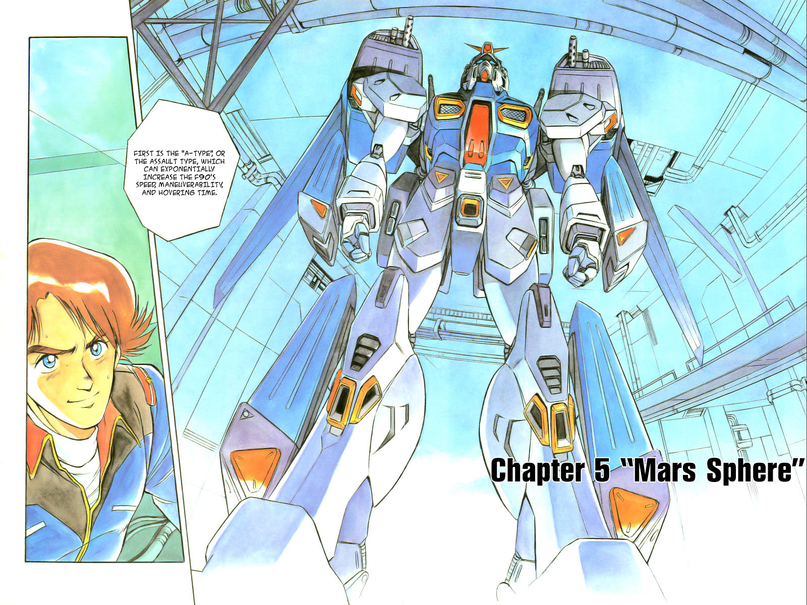 Kidou Senshi Gundam F90 - Vol.1 Chapter 5 : Mars Sphere