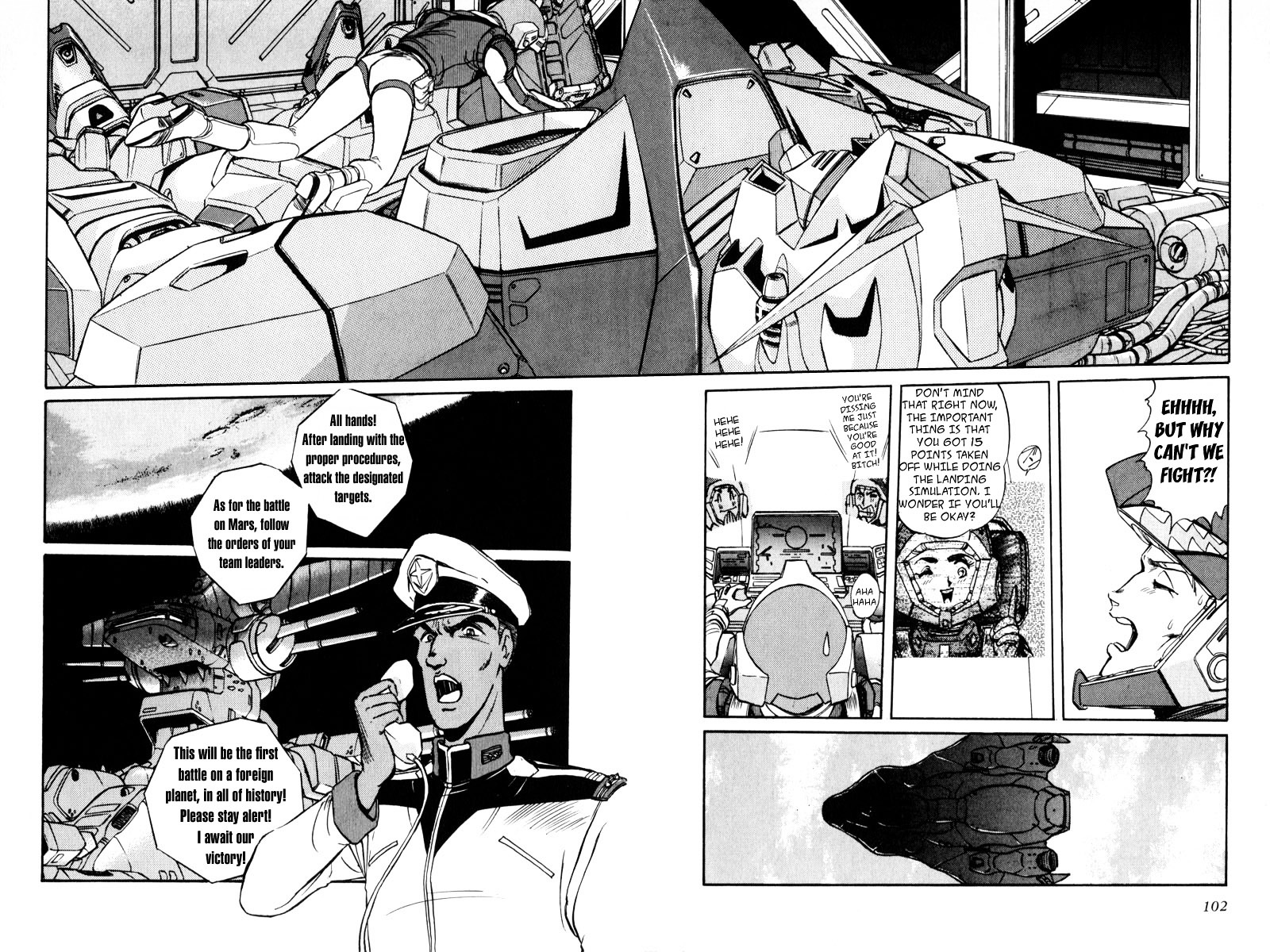 Kidou Senshi Gundam F90 - Vol.1 Chapter 5 : Mars Sphere