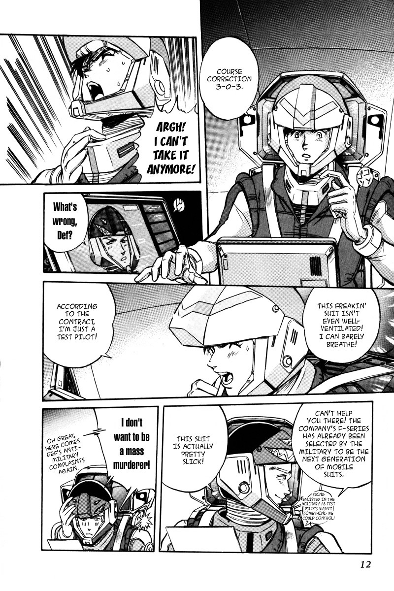 Kidou Senshi Gundam F90 - Vol.1 Chapter 1 : Encounter