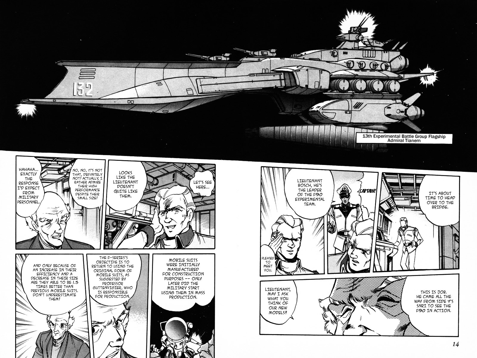 Kidou Senshi Gundam F90 - Vol.1 Chapter 1 : Encounter