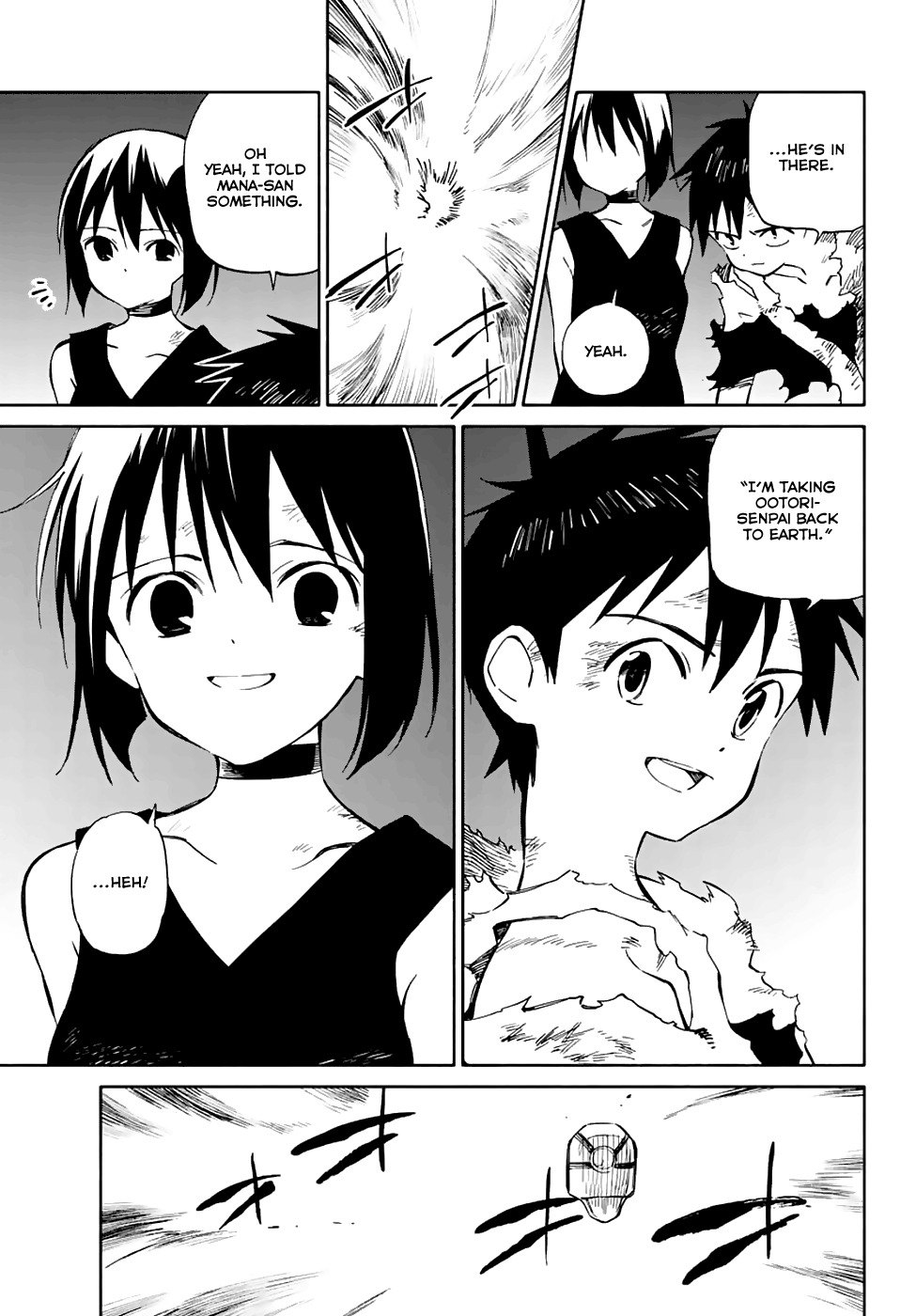 Hitoribocchi No Chikyuu Shinryaku - Chapter 76: Goodbye!!