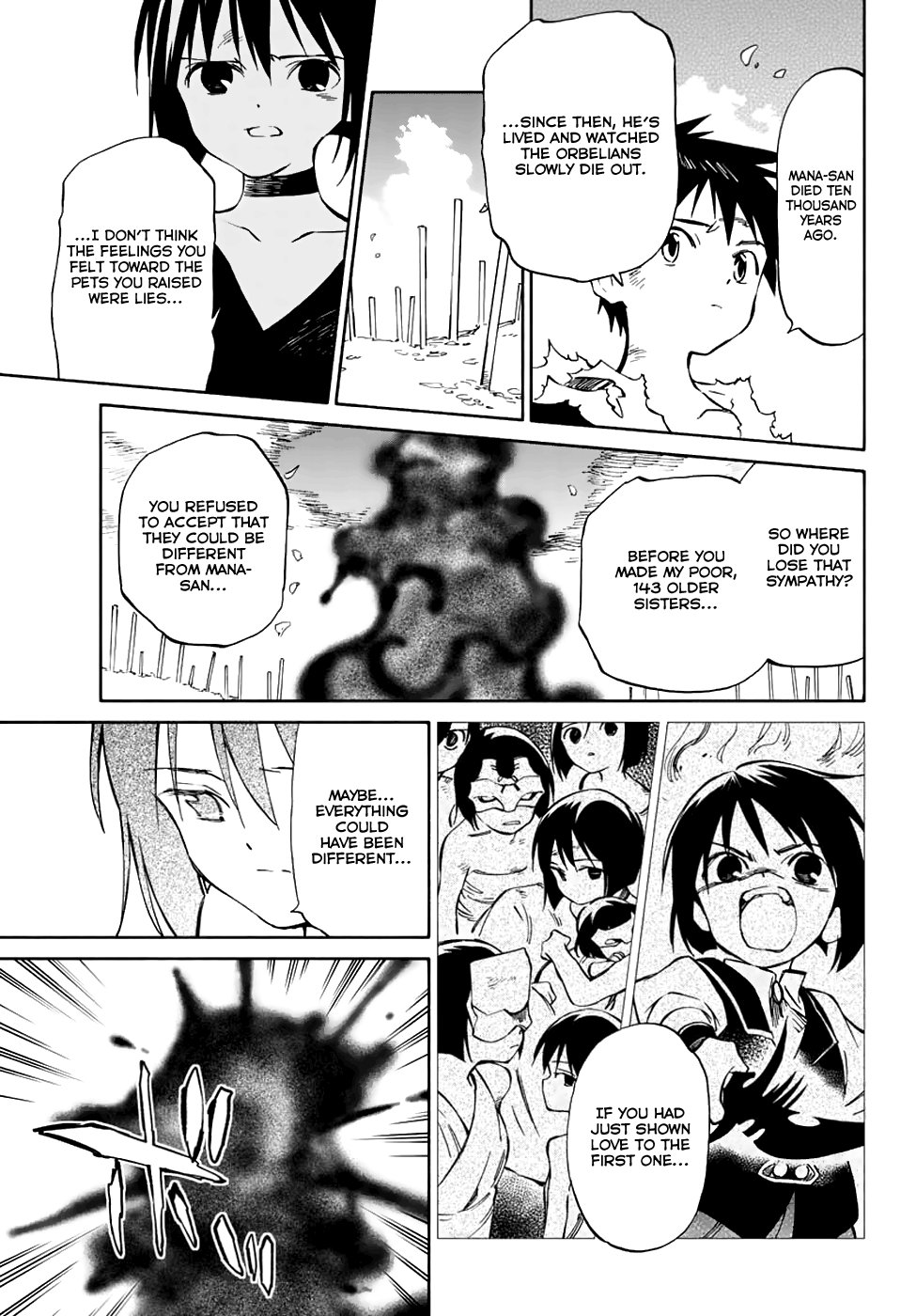 Hitoribocchi No Chikyuu Shinryaku - Chapter 76: Goodbye!!