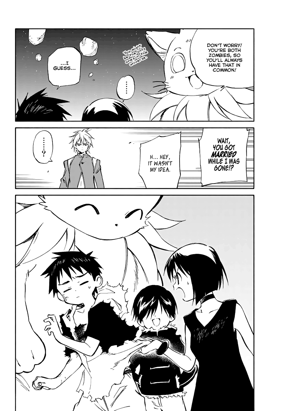 Hitoribocchi No Chikyuu Shinryaku - Chapter 75: Light And Darkness