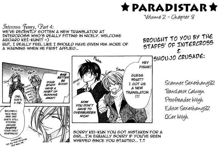 Paradistar - Vol.2 Chapter 8