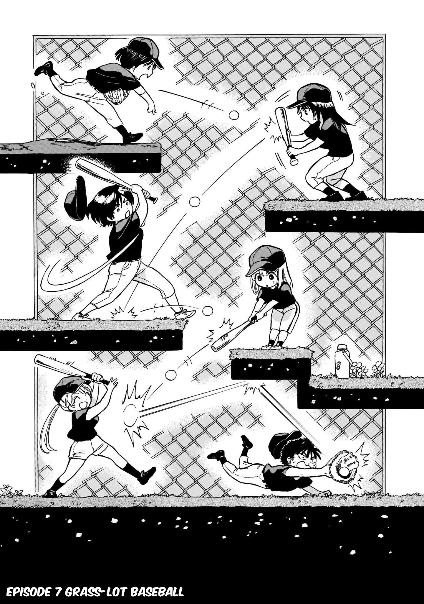 All Four Seasons Of The Keyaki Sisters - Vol.2 Chapter 7: Grass-Lot Baseball