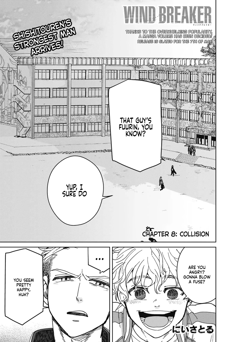 Wind Breaker (Nii Satoru) - Chapter 8: Collision