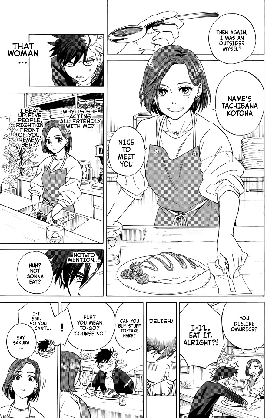 Wind Breaker (Nii Satoru) - Chapter 1: Sakura And Fuurin