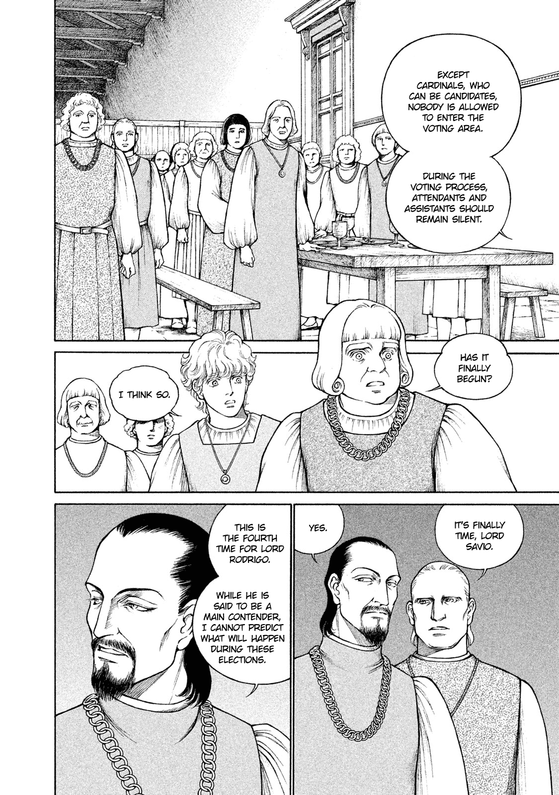 Cesare - Vol.12 Chapter 100: The Papal Conclave (2)