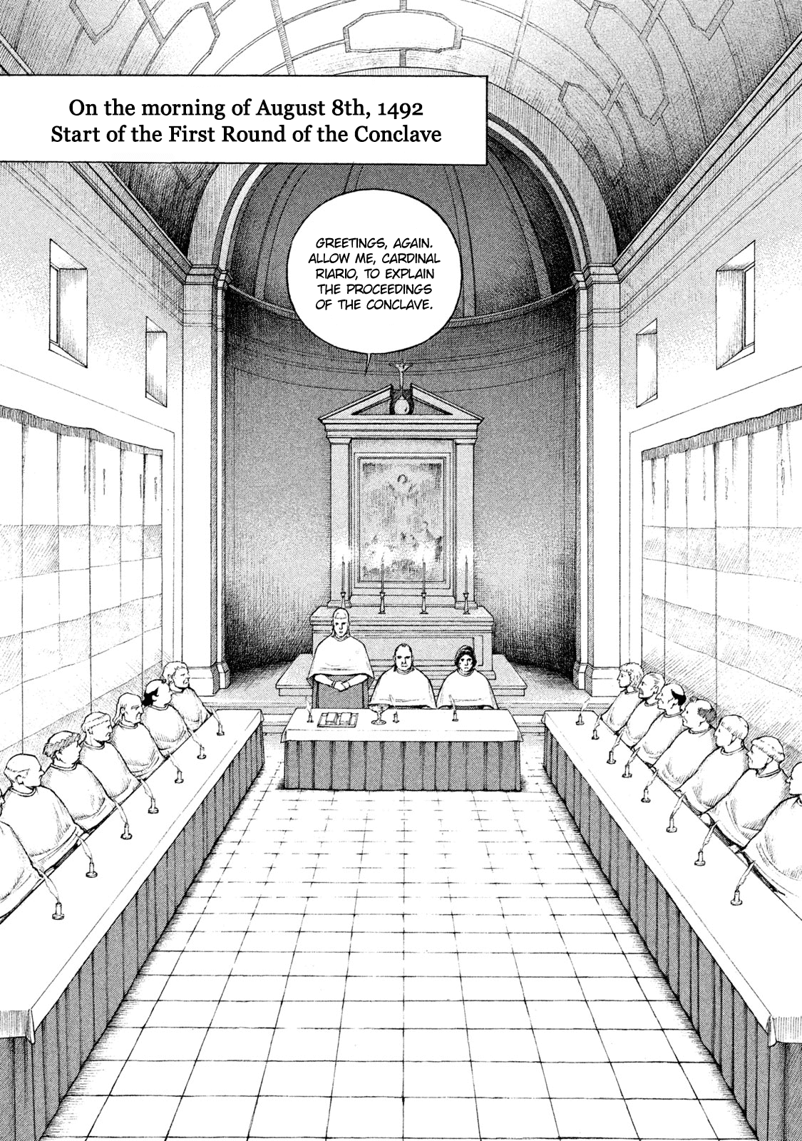 Cesare - Vol.12 Chapter 100: The Papal Conclave (2)