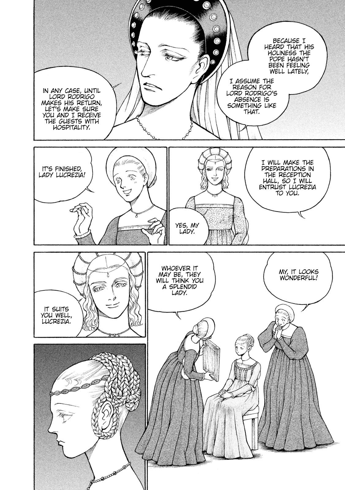 Cesare - Vol.11 Chapter 96: Banquet