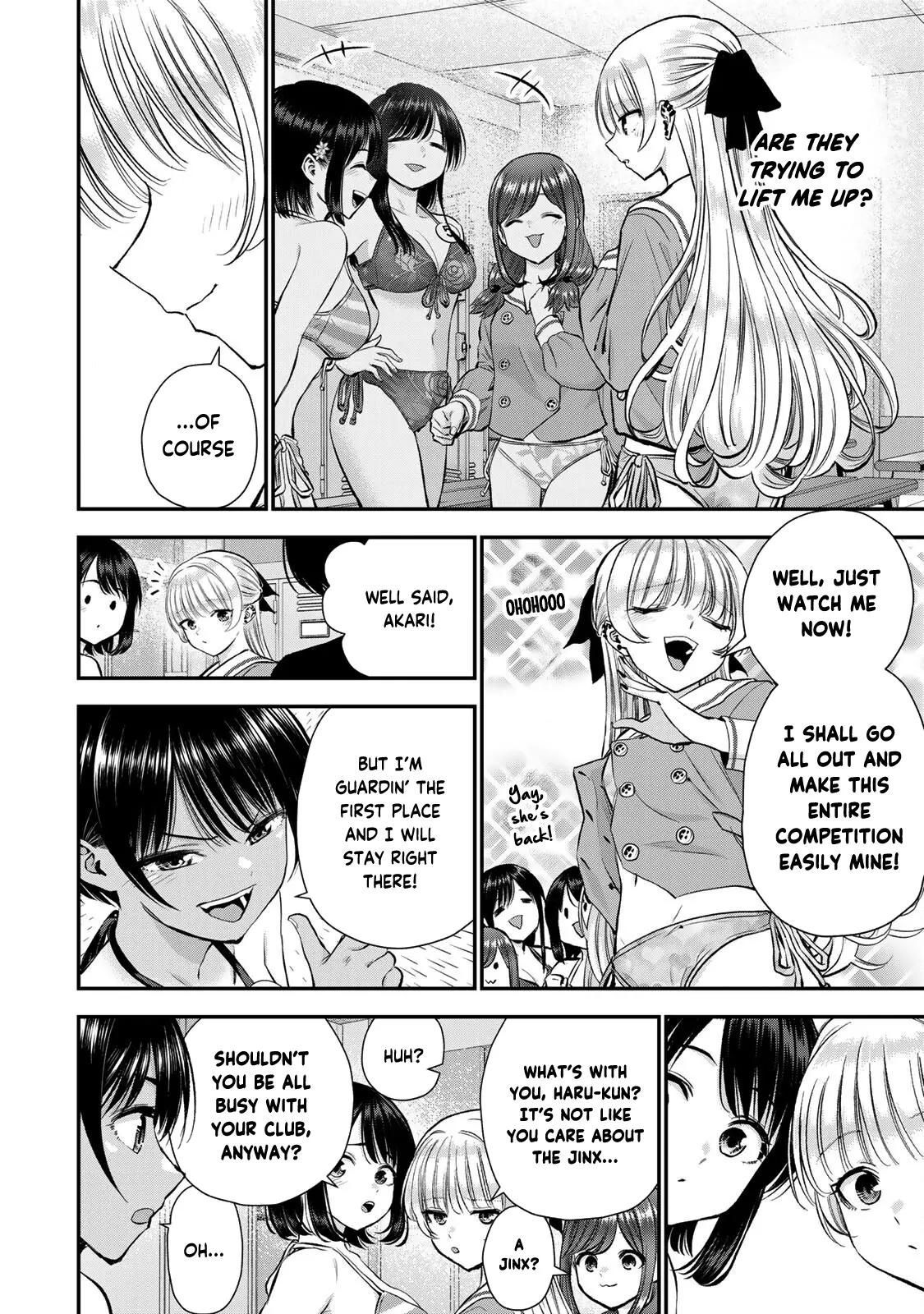 No More Love With The Girls - Vol.9 Chapter 82: Romcoms Don't Happen Even In The Changing Room