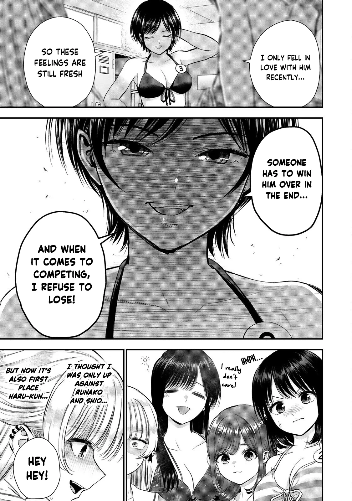 No More Love With The Girls - Vol.9 Chapter 82: Romcoms Don't Happen Even In The Changing Room