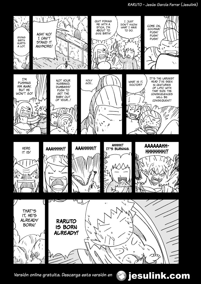 Raruto Sisepuede - Vol.4 Chapter 22 : The Birth Of Raruto