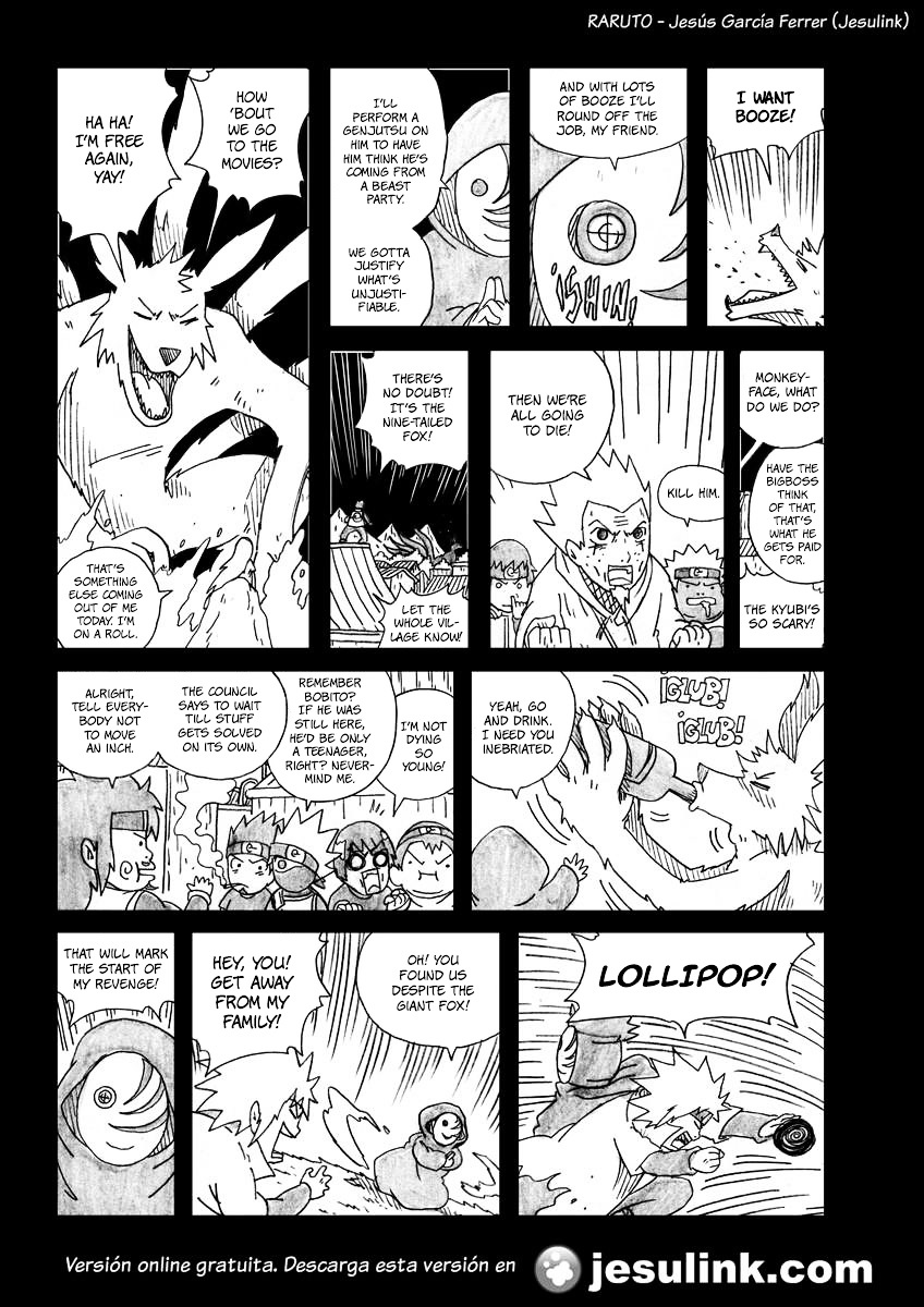 Raruto Sisepuede - Vol.4 Chapter 22 : The Birth Of Raruto