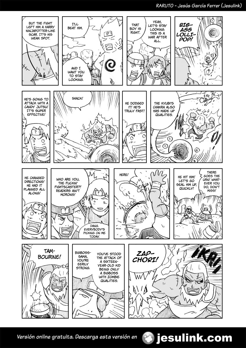 Raruto Sisepuede - Vol.4 Chapter 25 : Zombie Bigbosses