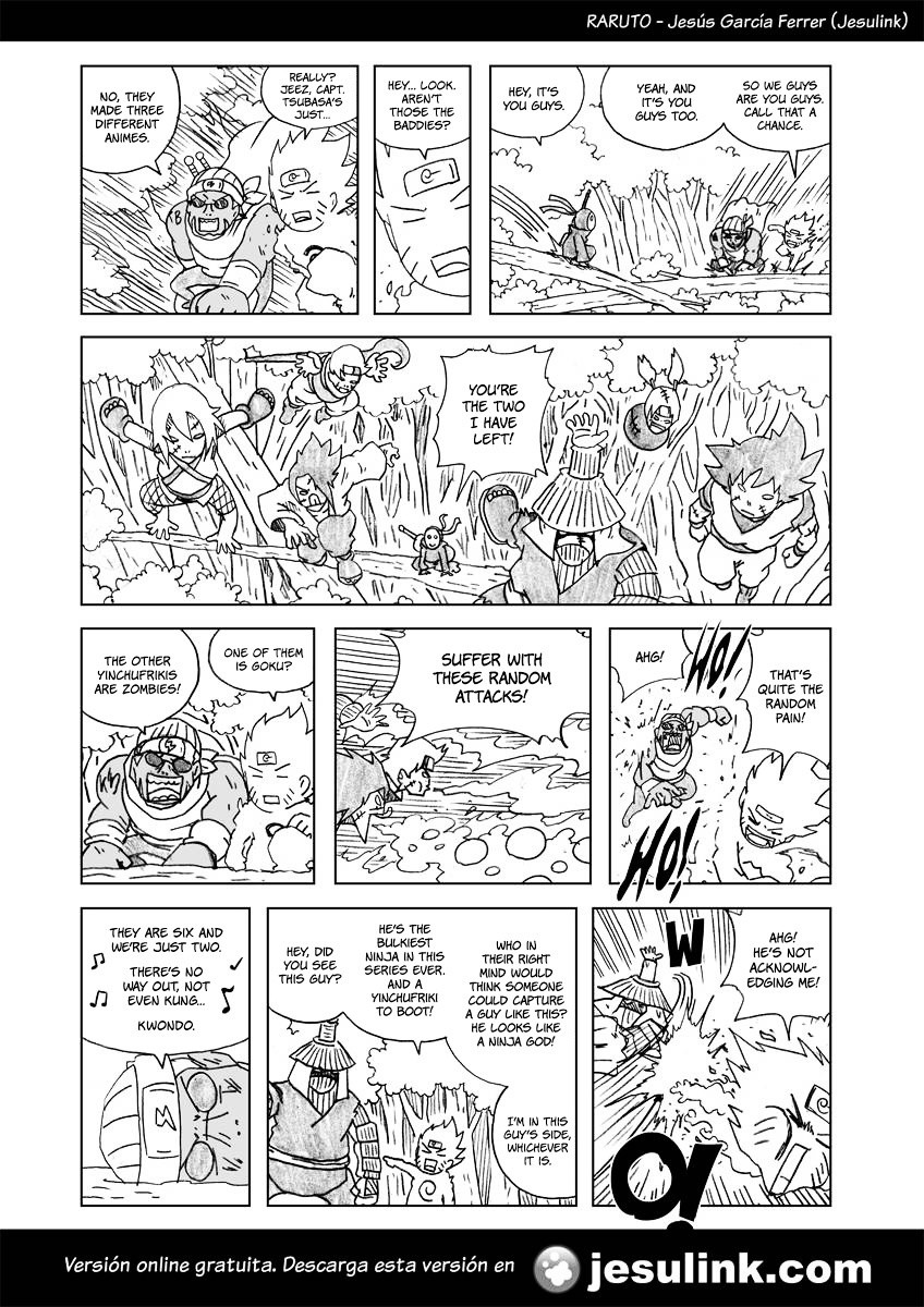 Raruto Sisepuede - Vol.4 Chapter 26 : Elite Combats