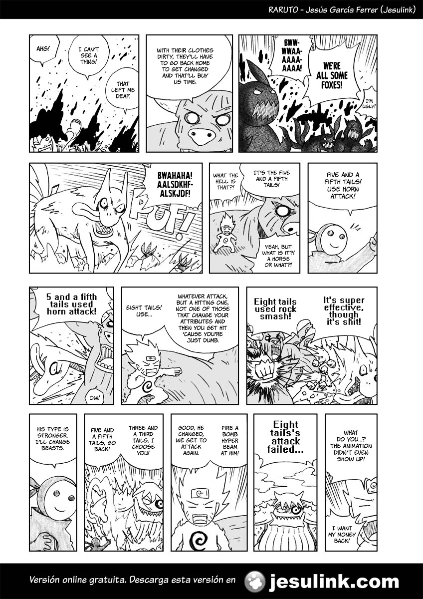 Raruto Sisepuede - Vol.4 Chapter 26 : Elite Combats