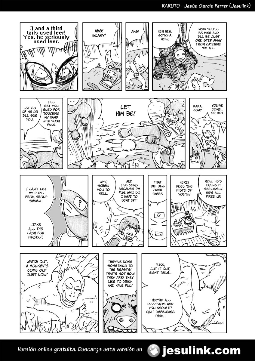 Raruto Sisepuede - Vol.4 Chapter 26 : Elite Combats