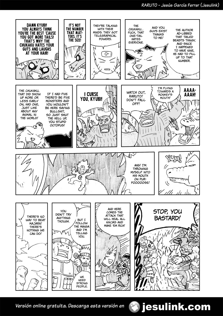 Raruto Sisepuede - Vol.4 Chapter 26 : Elite Combats