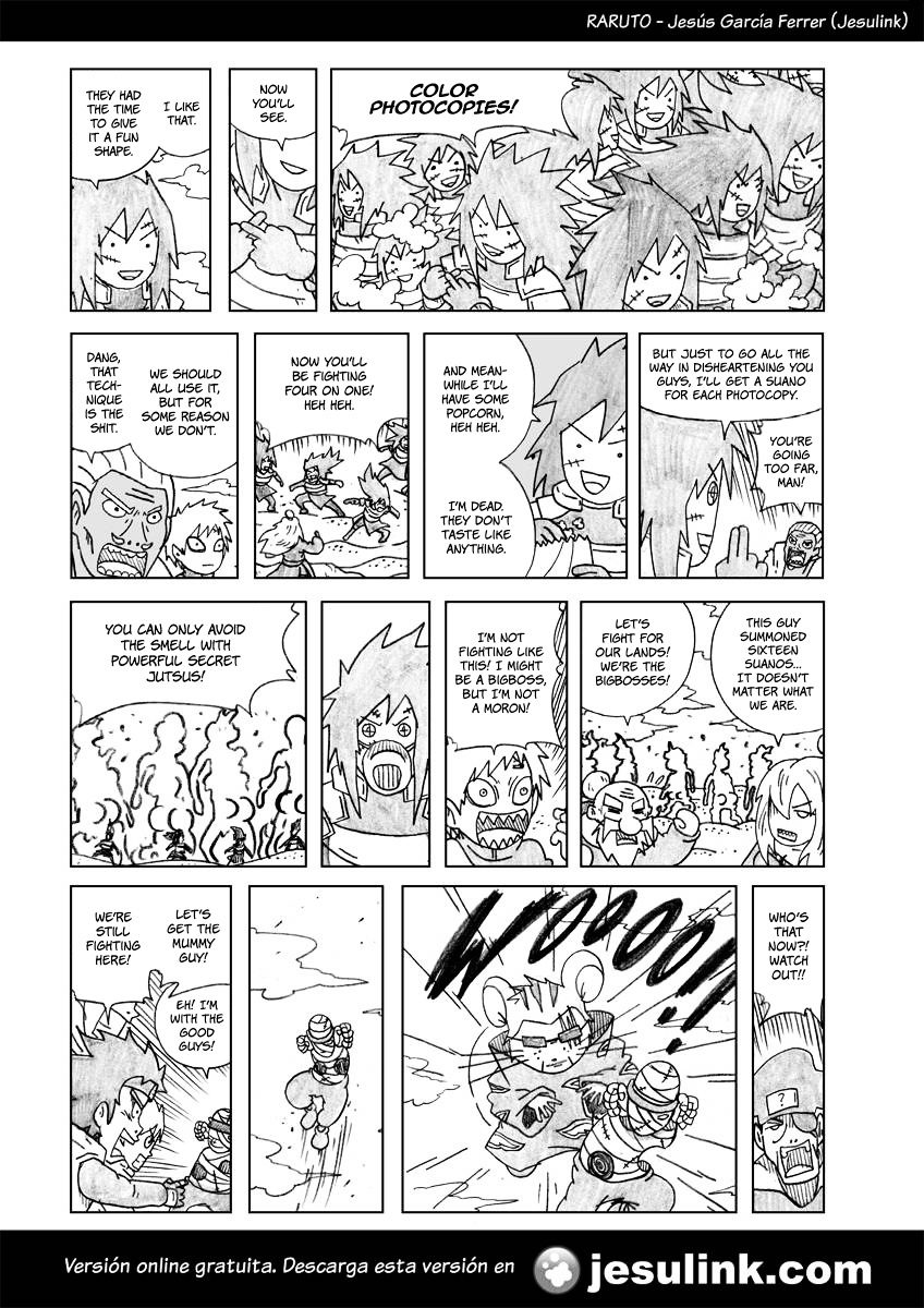 Raruto Sisepuede - Vol.4 Chapter 26 : Elite Combats