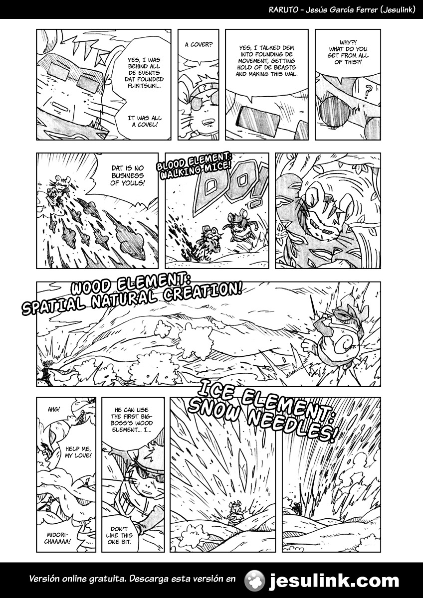 Raruto Sisepuede - Vol.4 Chapter 26 : Elite Combats