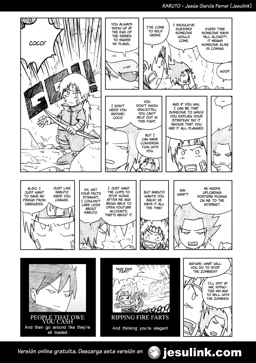 Raruto Sisepuede - Vol.4 Chapter 26 : Elite Combats