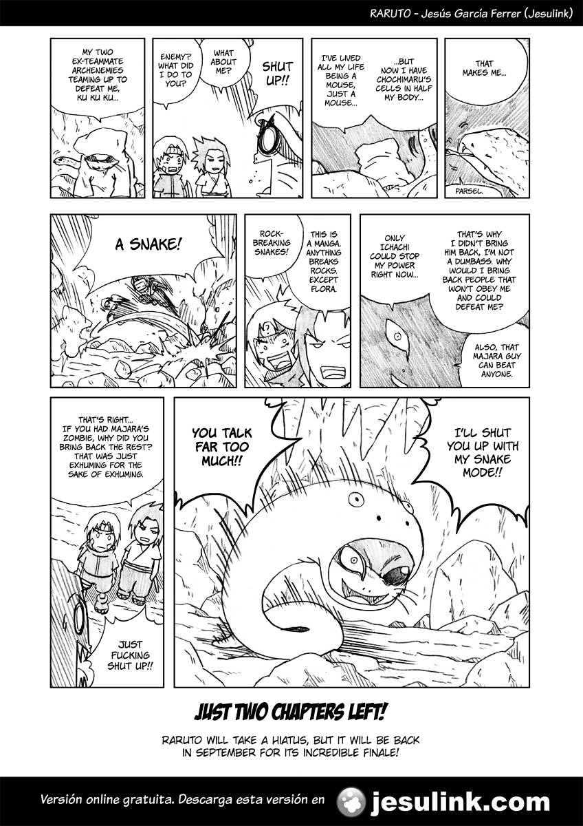 Raruto Sisepuede - Vol.4 Chapter 26 : Elite Combats