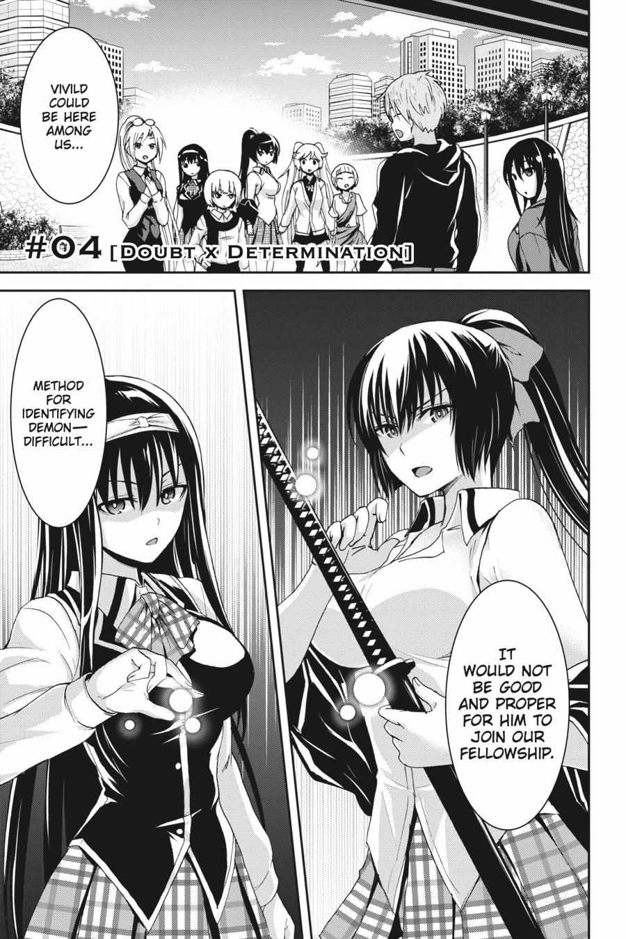 Trinity Seven - Revision - Chapter 4