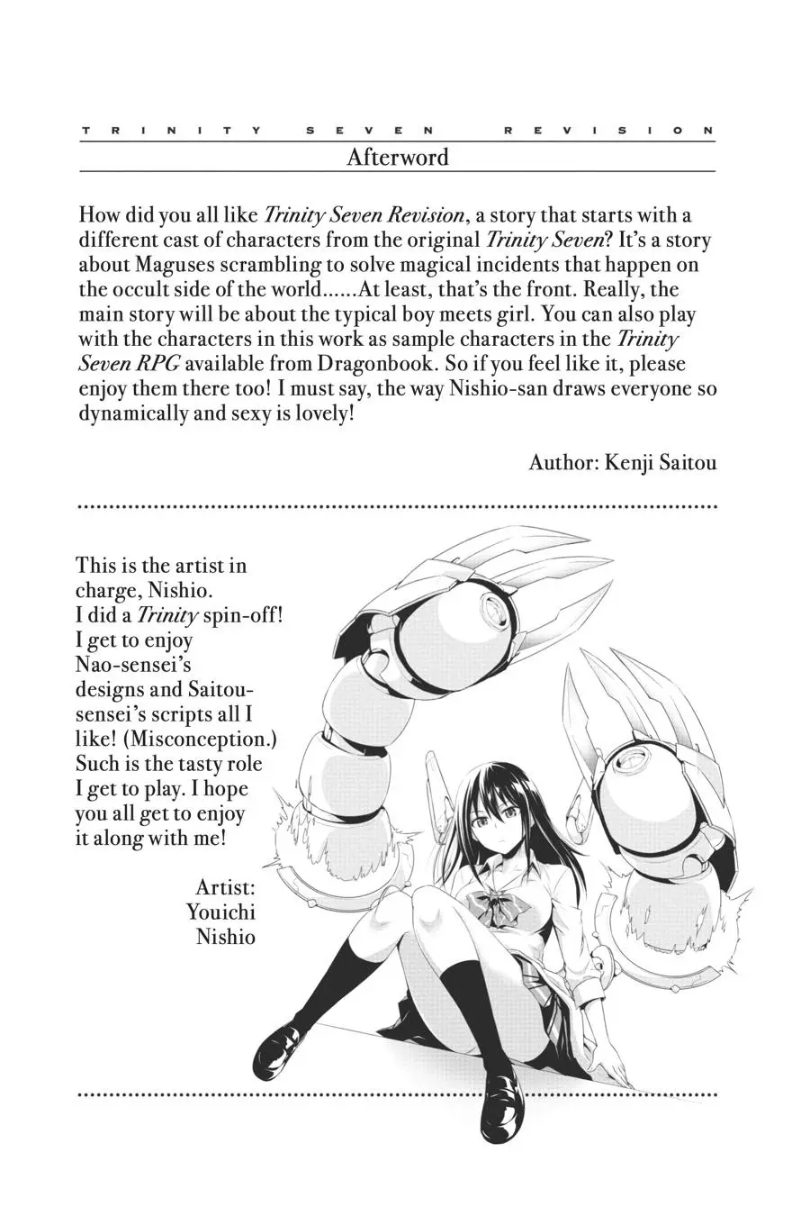 Trinity Seven - Revision - Chapter 3