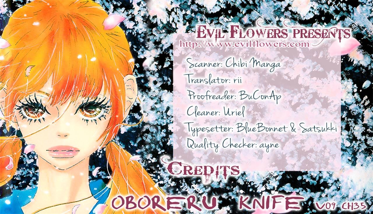 Oboreru Knife - Vol.7 Chapter 35