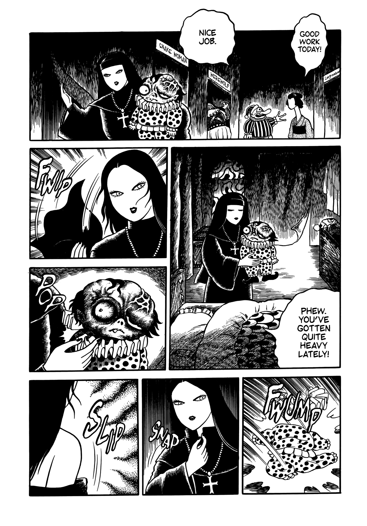 Horror Anthology Comic Shikaku - Chapter 5: A Circus Tale (Hideshi Hino)