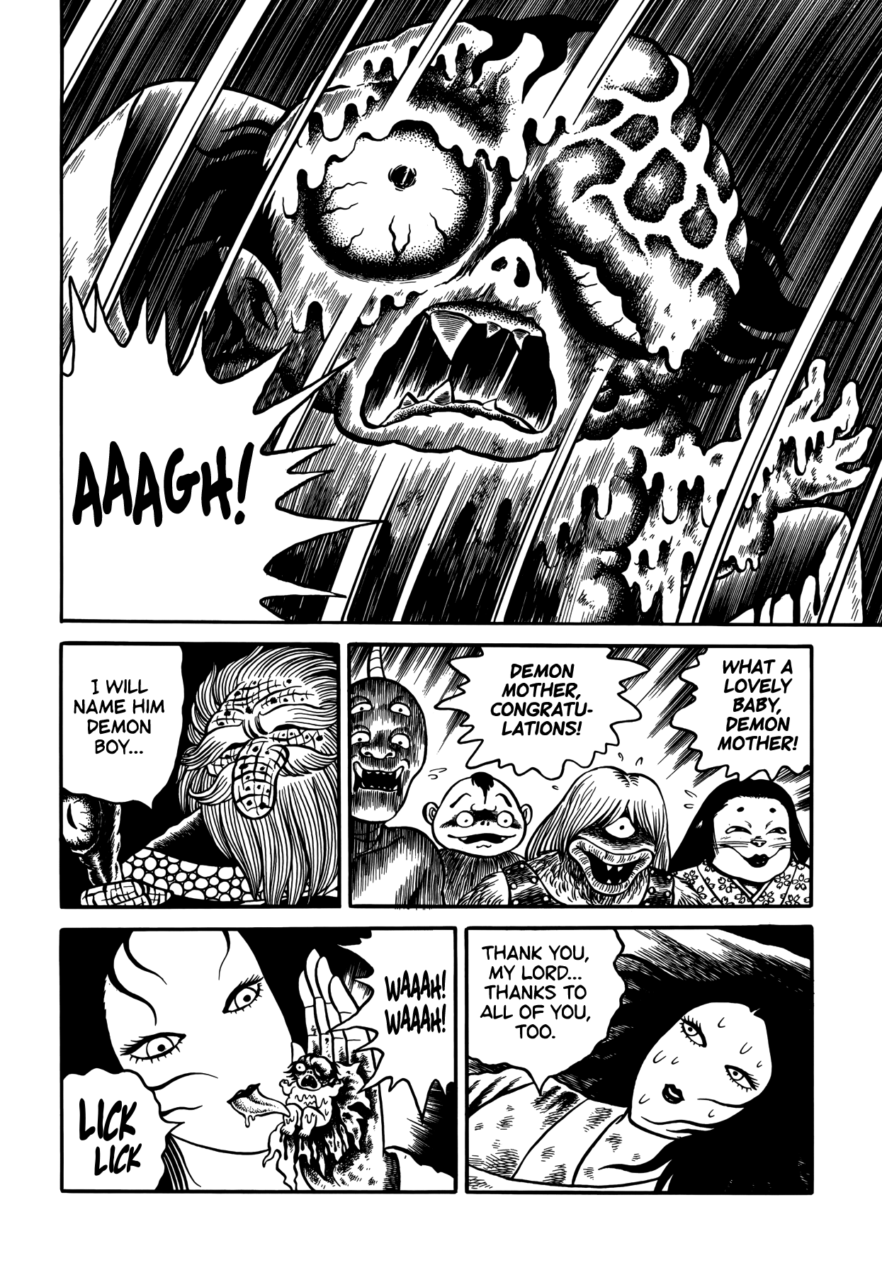 Horror Anthology Comic Shikaku - Chapter 5: A Circus Tale (Hideshi Hino)