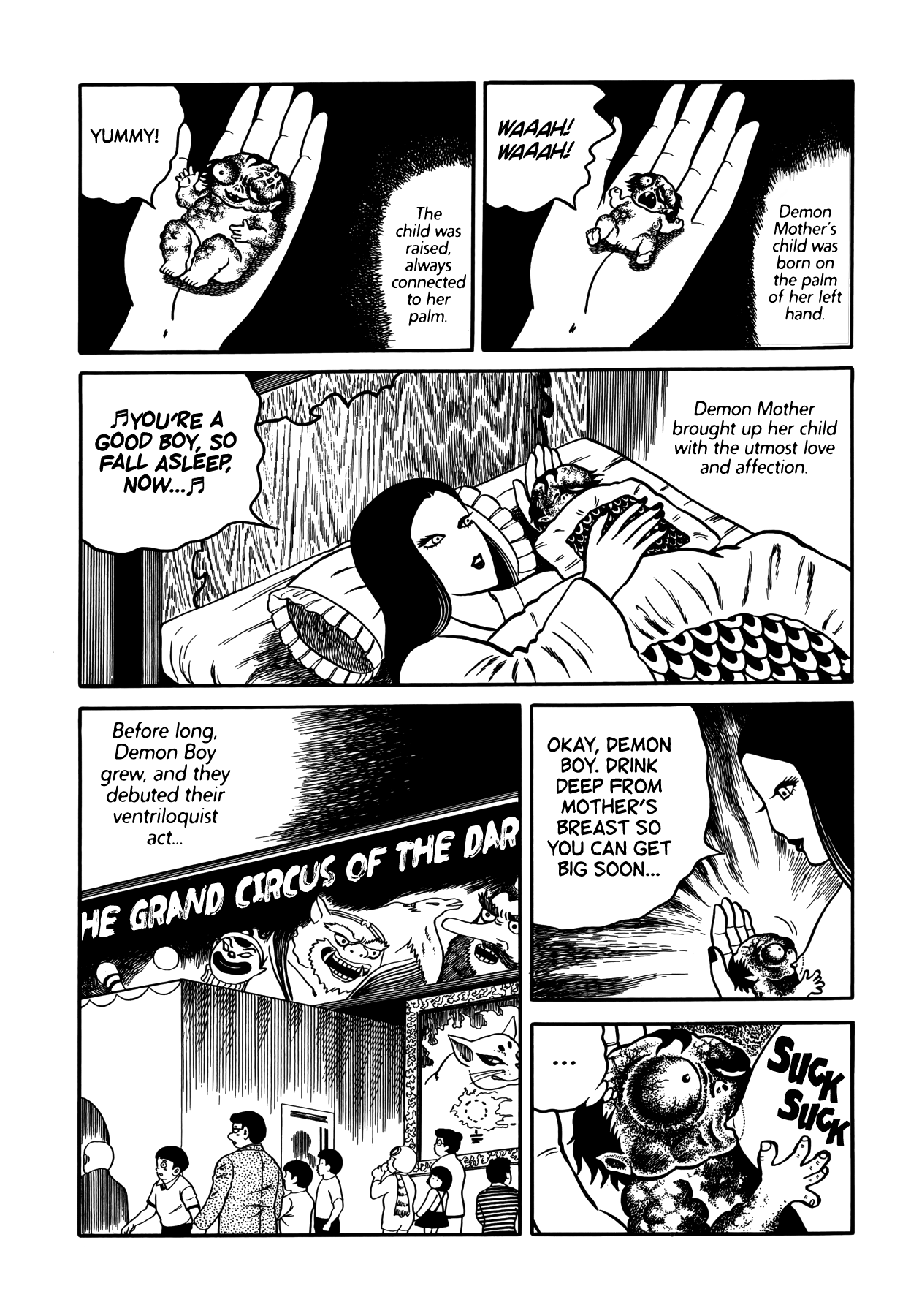 Horror Anthology Comic Shikaku - Chapter 5: A Circus Tale (Hideshi Hino)