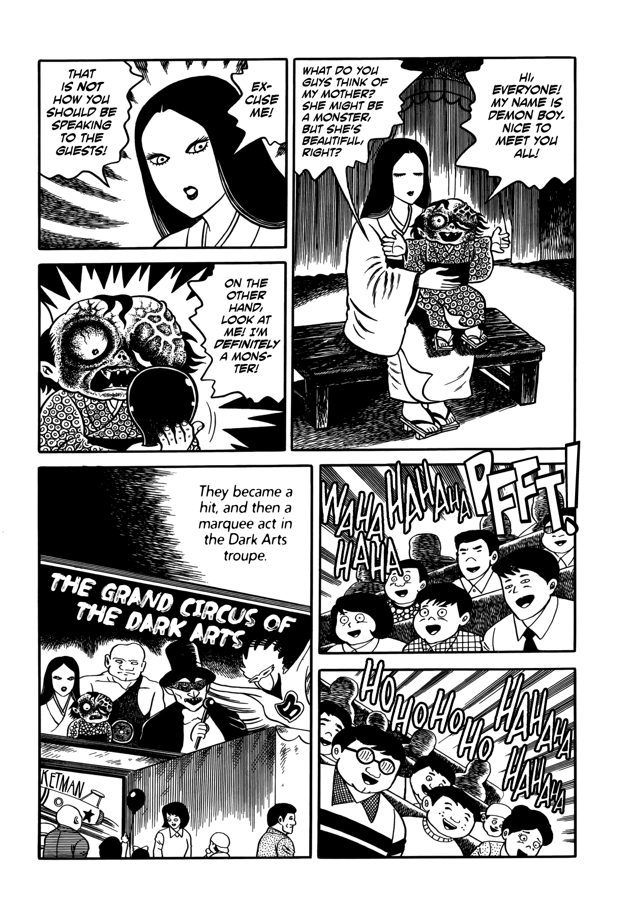 Horror Anthology Comic Shikaku - Chapter 5: A Circus Tale (Hideshi Hino)