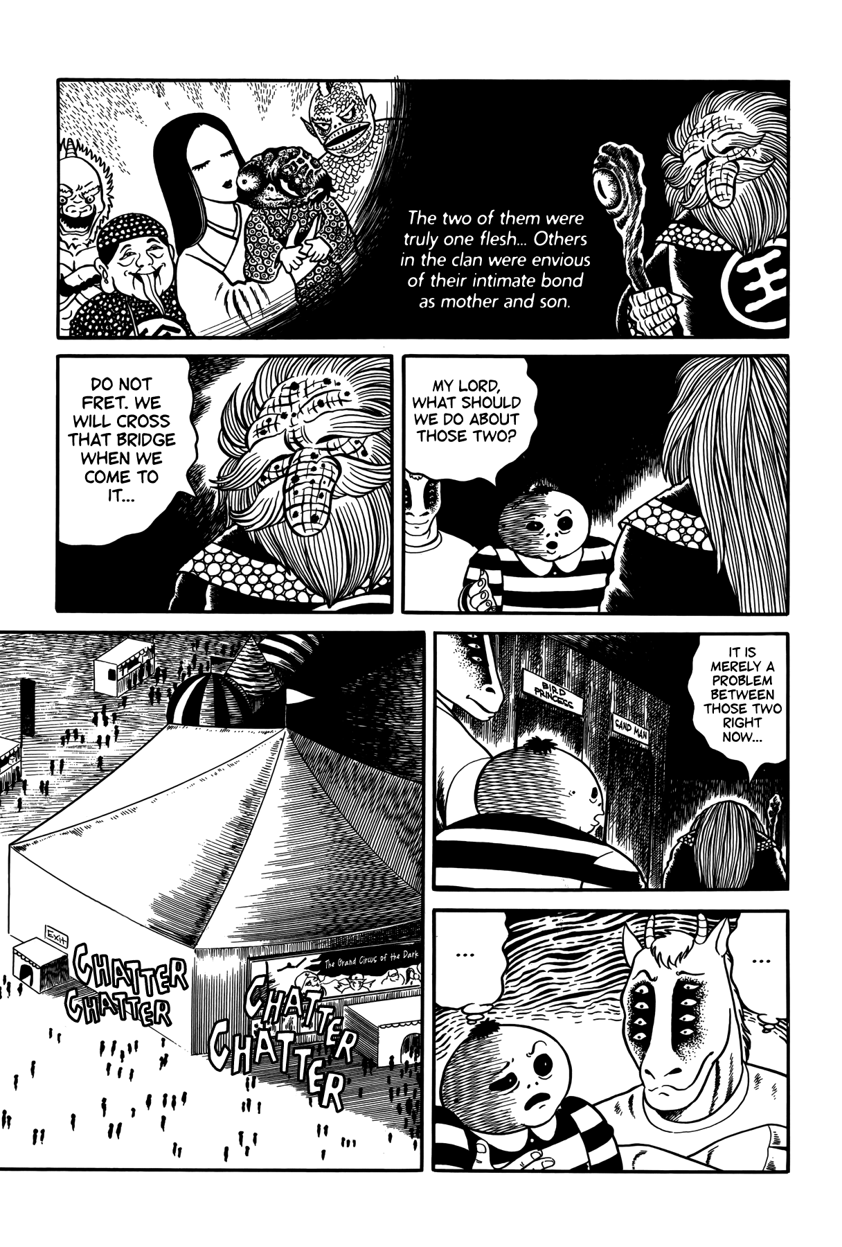 Horror Anthology Comic Shikaku - Chapter 5: A Circus Tale (Hideshi Hino)