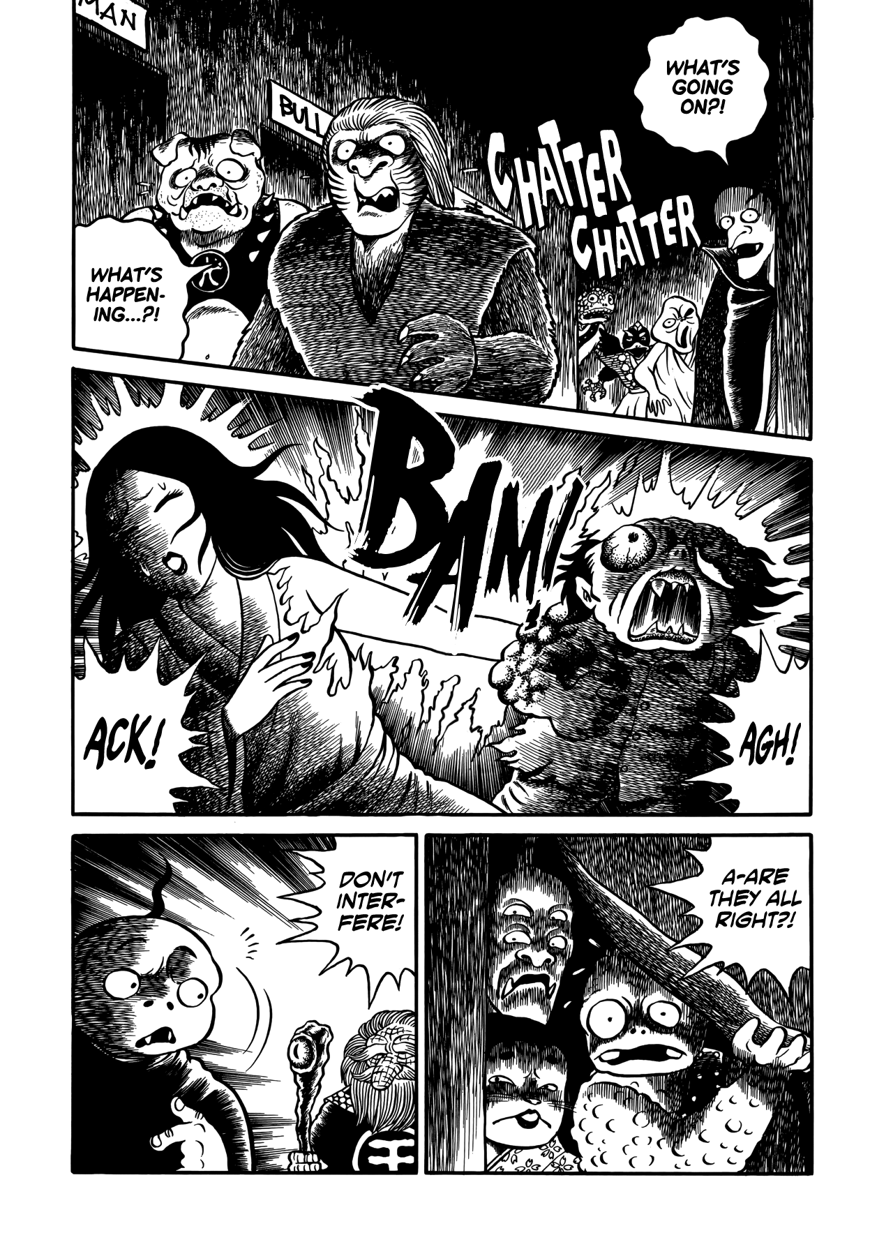 Horror Anthology Comic Shikaku - Chapter 5: A Circus Tale (Hideshi Hino)