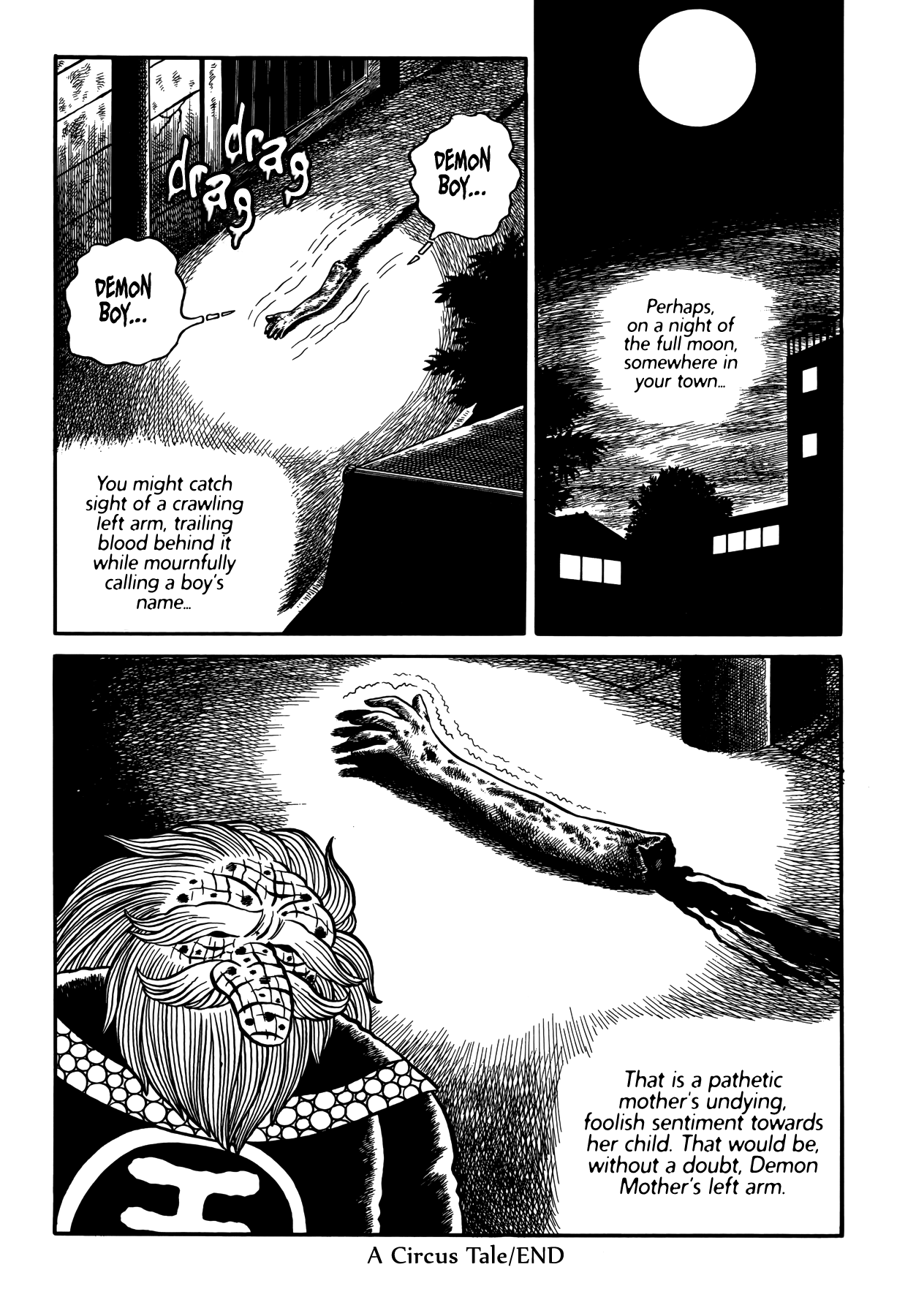 Horror Anthology Comic Shikaku - Chapter 5: A Circus Tale (Hideshi Hino)