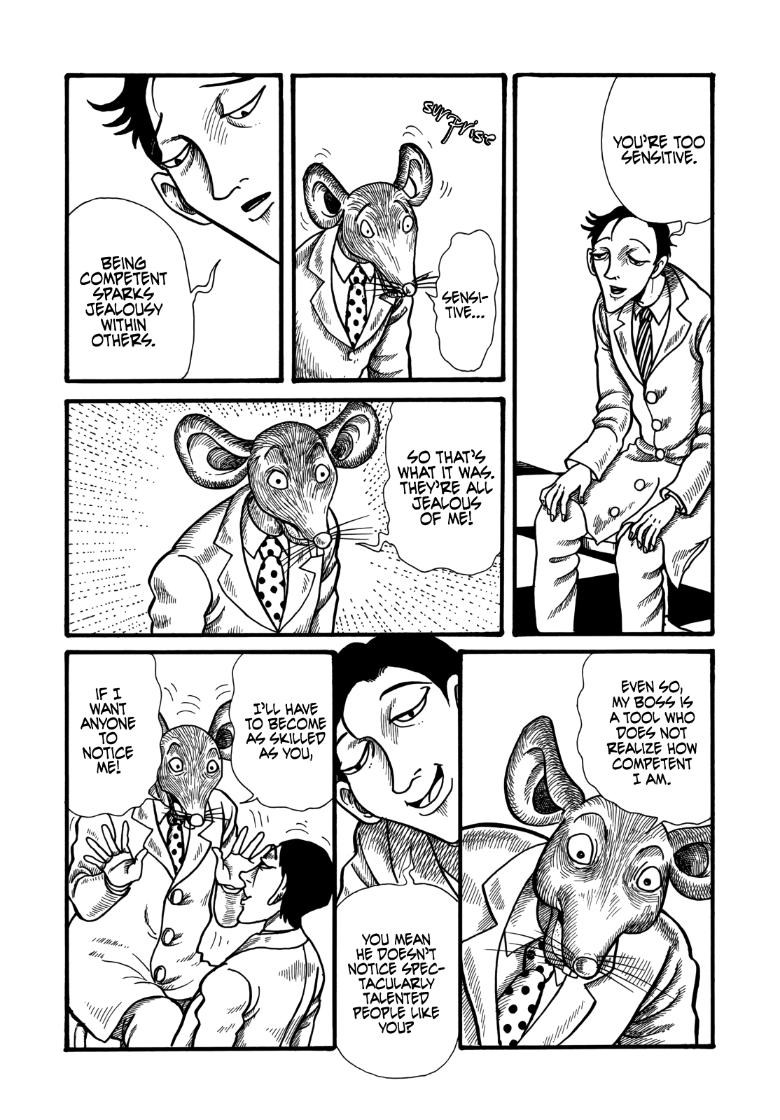 Horror Anthology Comic Shikaku - Chapter 3: Spiritual Medicine (Inuki Kanako)