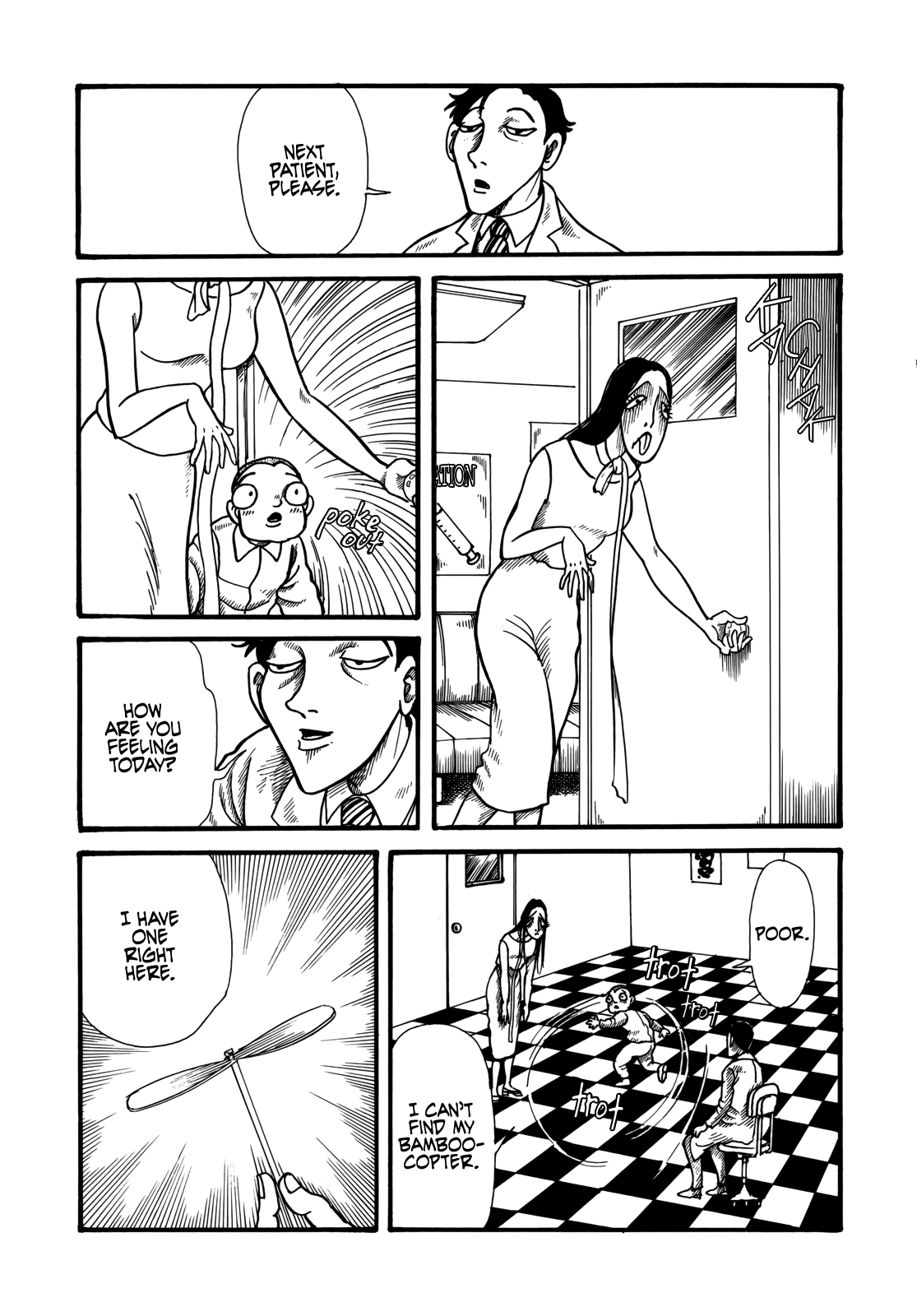 Horror Anthology Comic Shikaku - Chapter 3: Spiritual Medicine (Inuki Kanako)