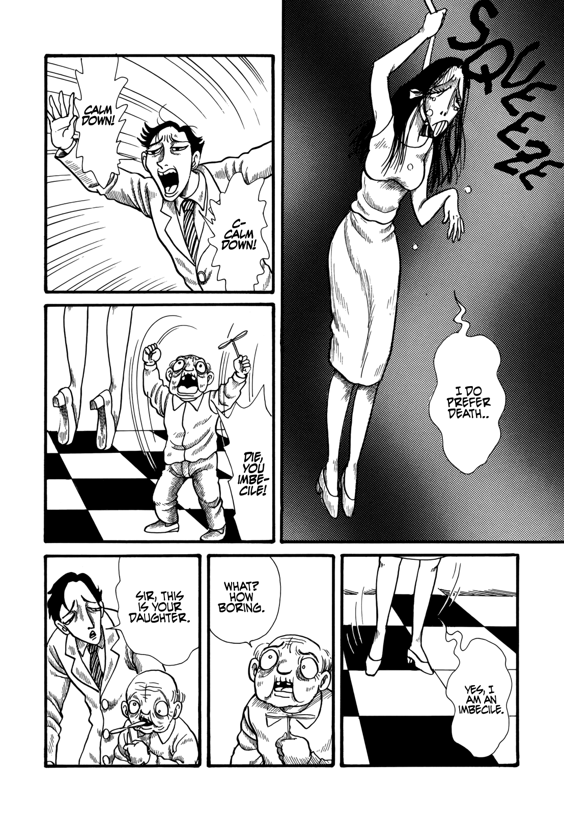 Horror Anthology Comic Shikaku - Chapter 3: Spiritual Medicine (Inuki Kanako)