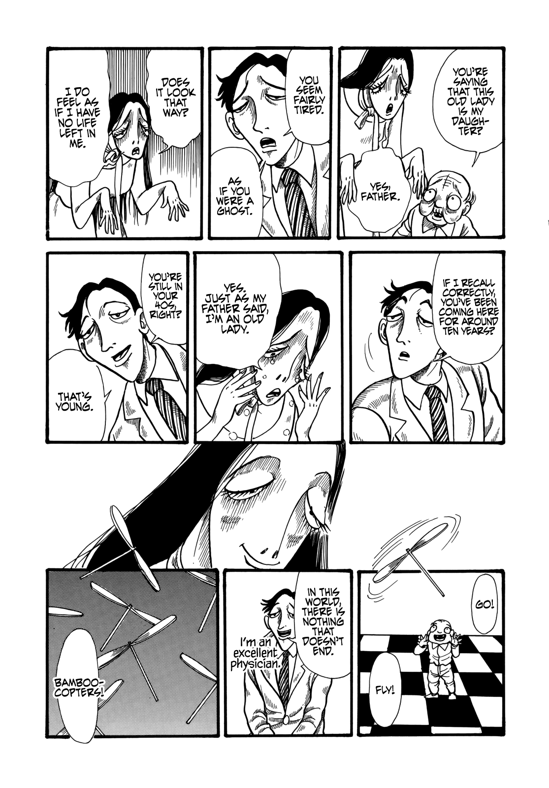 Horror Anthology Comic Shikaku - Chapter 3: Spiritual Medicine (Inuki Kanako)