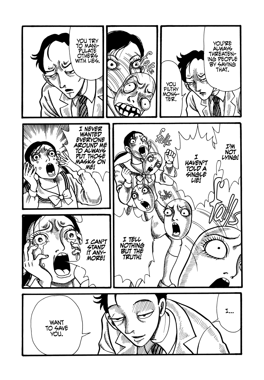 Horror Anthology Comic Shikaku - Chapter 3: Spiritual Medicine (Inuki Kanako)