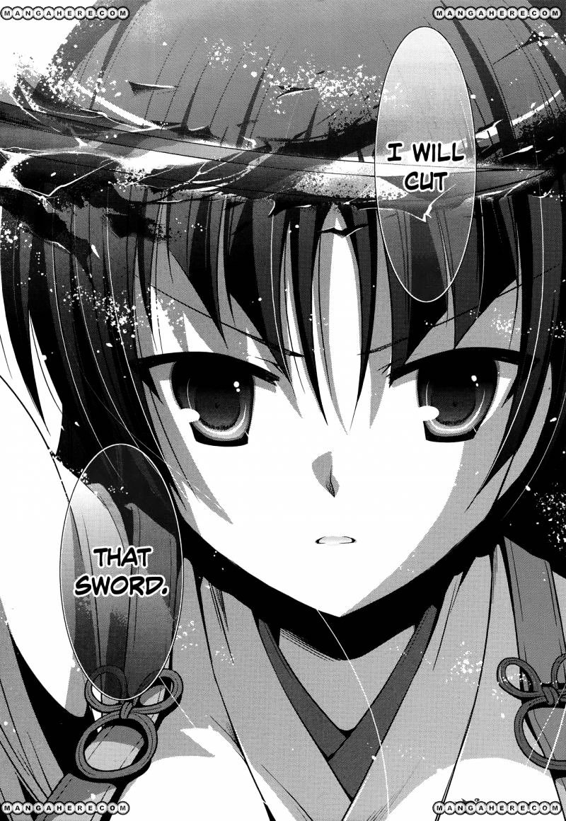 Hidan No Aria - Vol.4 Chapter 26 : The Diamond Dust Witch Vs The Scarlet Shrine Maiden