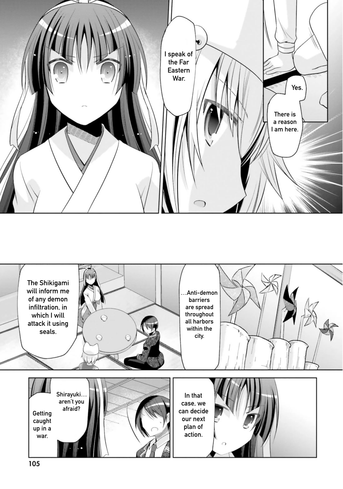 Hidan No Aria - Chapter 115: Foreboding