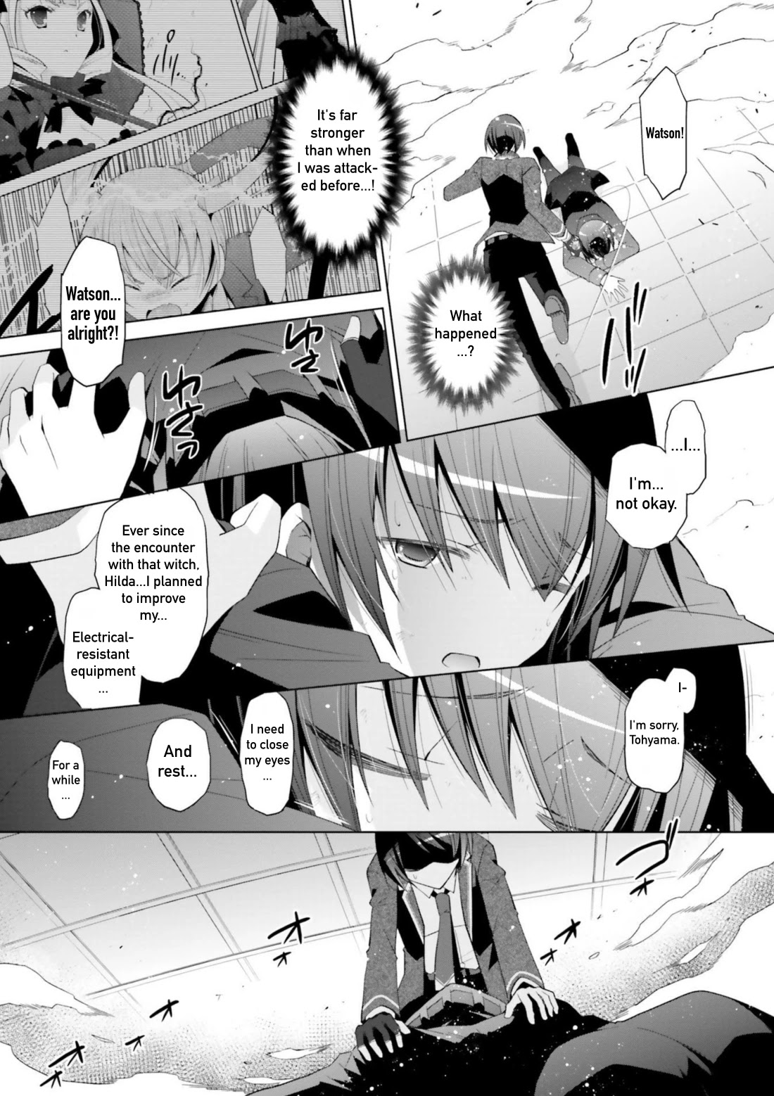 Hidan No Aria - Chapter 107: Dracula Hilda: The Lightning Witch